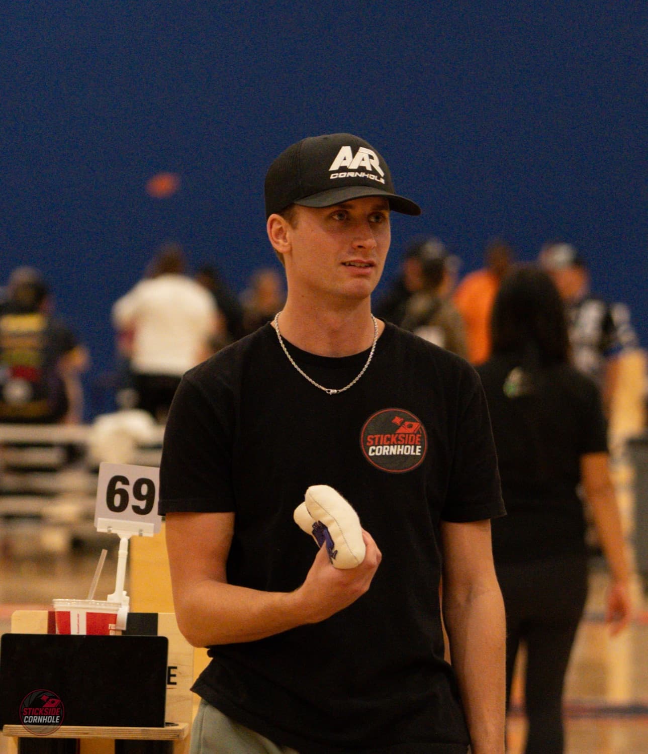 Zack competing at an ACL event