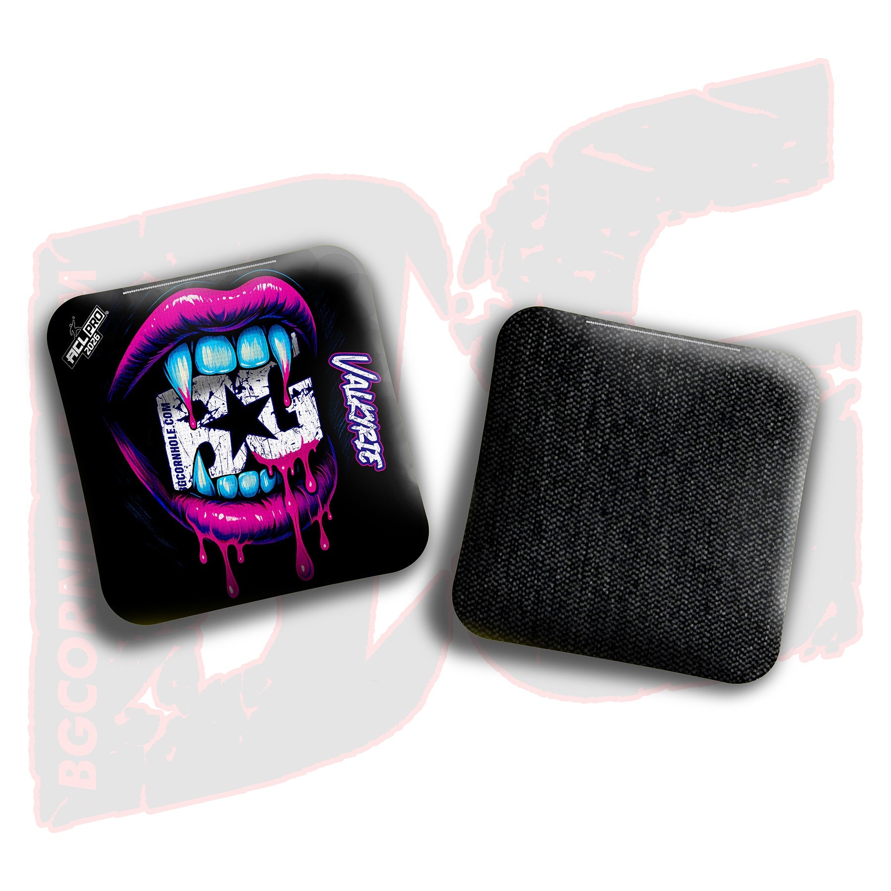 2026 BG Multiple Bag Models "Lethal Lips" - ACL Pro Stamped Cornhole Bags - SET OF 4 BAGS