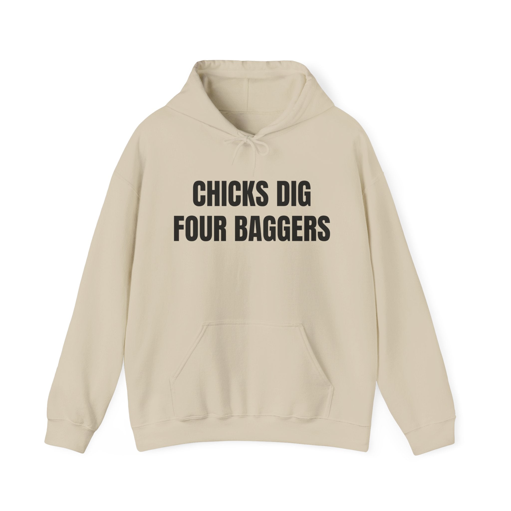 Hot Chicks Dig Four Baggers Hoodie