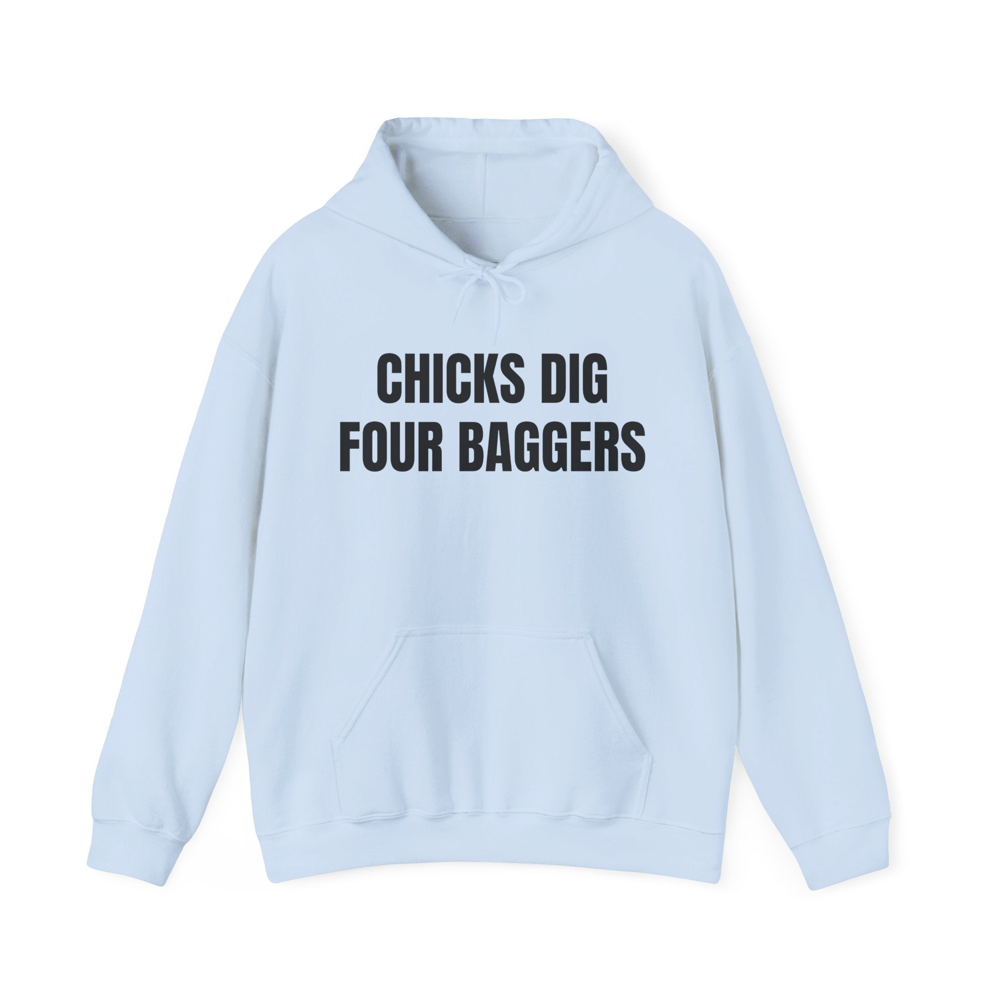 Hot Chicks Dig Four Baggers Hoodie