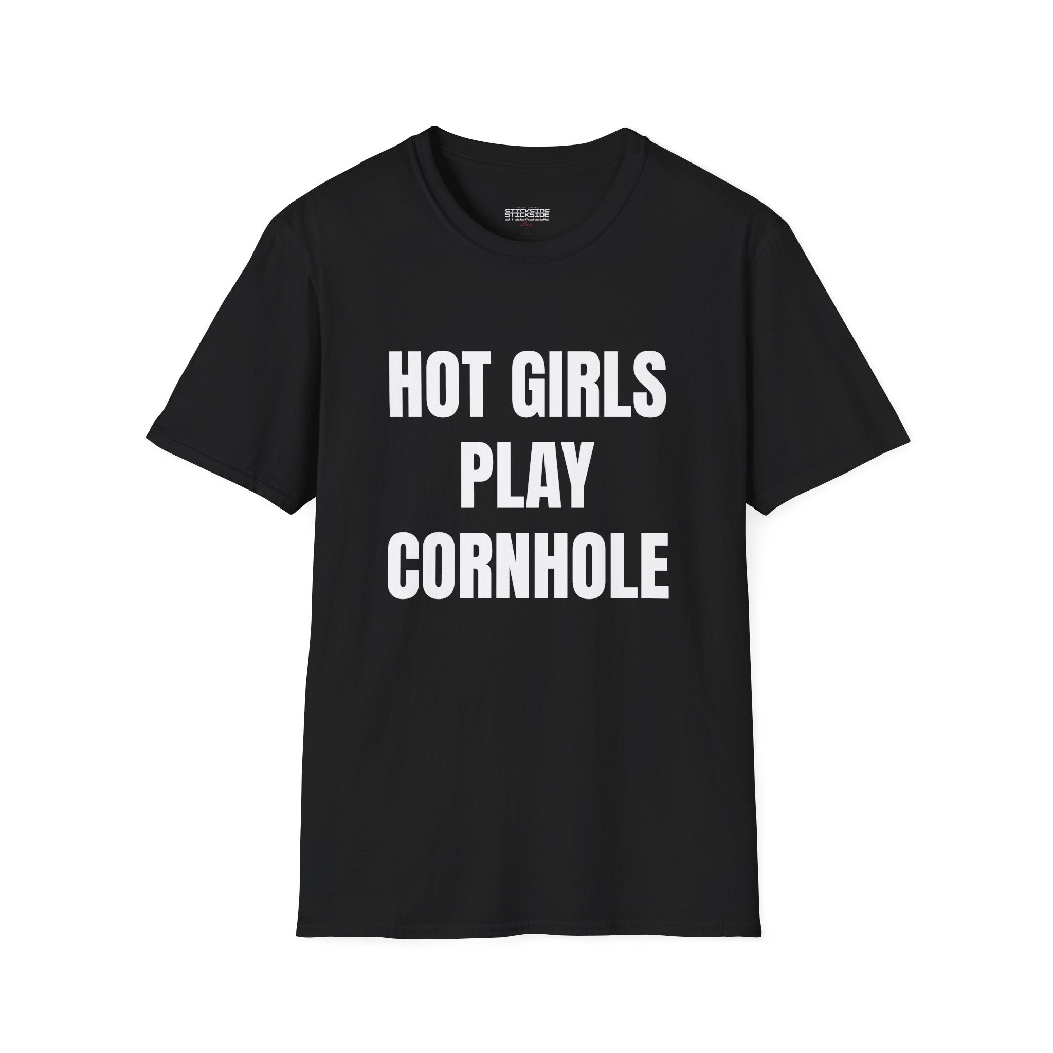 Hot Girls Play Cornhole Tee