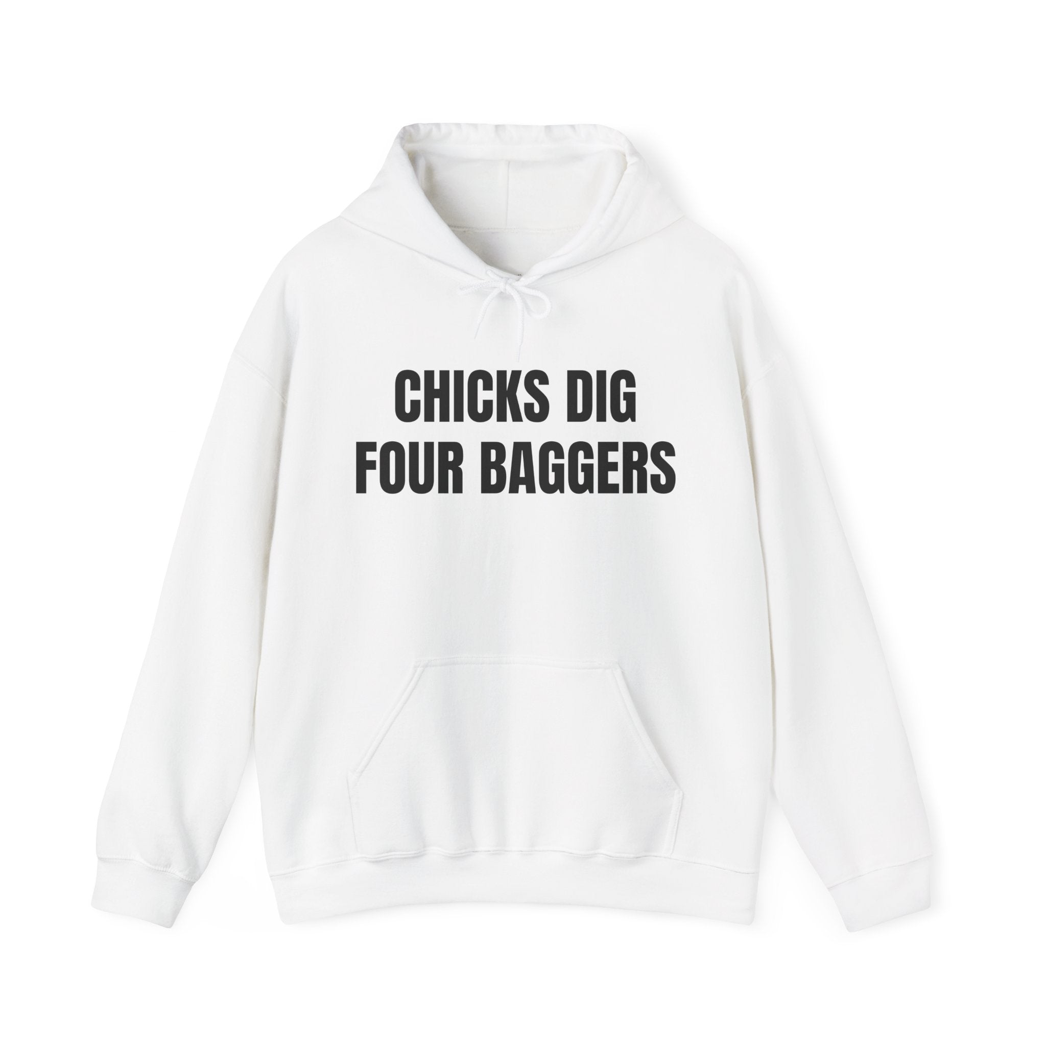 Hot Chicks Dig Four Baggers Hoodie