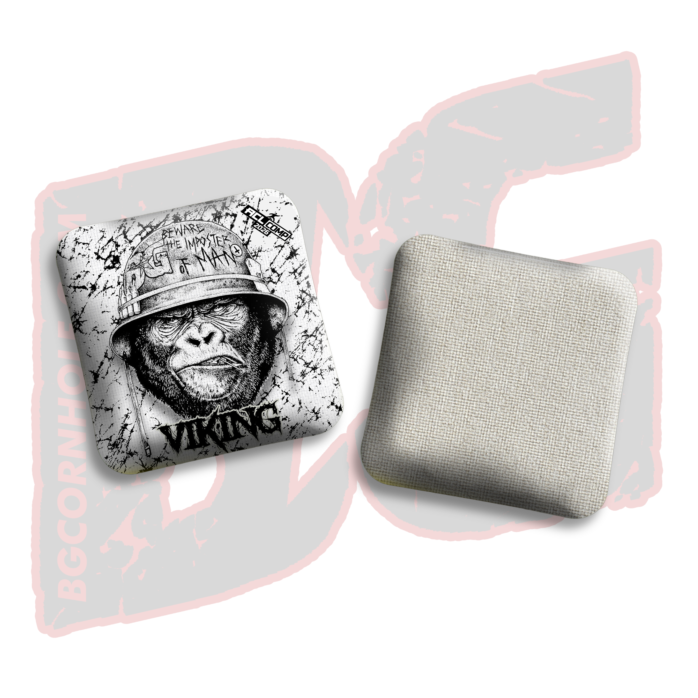2026 BG Comp Viking - "Guerilla" - ACL Comp Stamped Cornhole Bags - SET OF 4 BAGS
