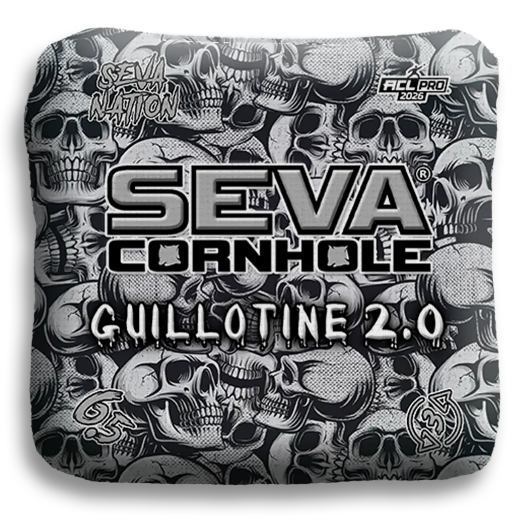 Guillotine 2.0 - Skulls - Set of 4 Cornhole Bags