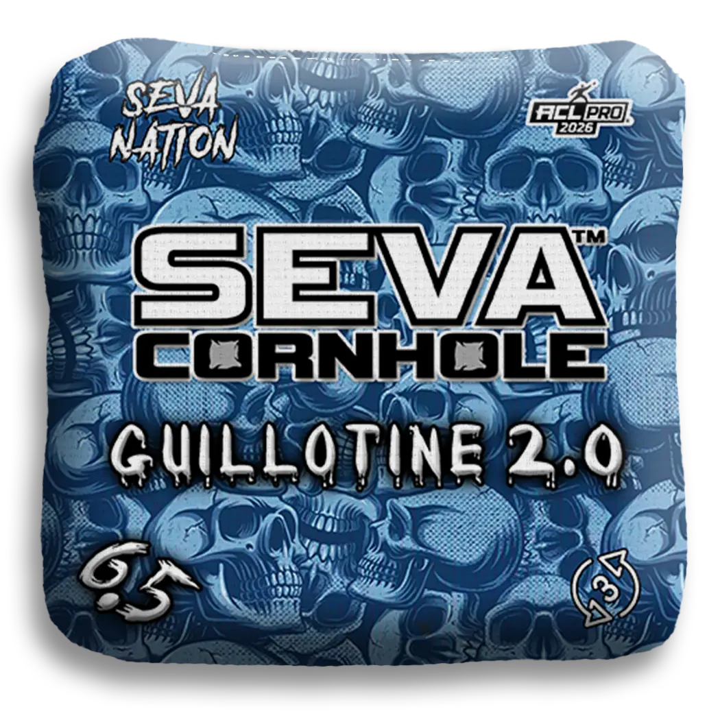 Guillotine 2.0 - Skulls - Set of 4 Cornhole Bags