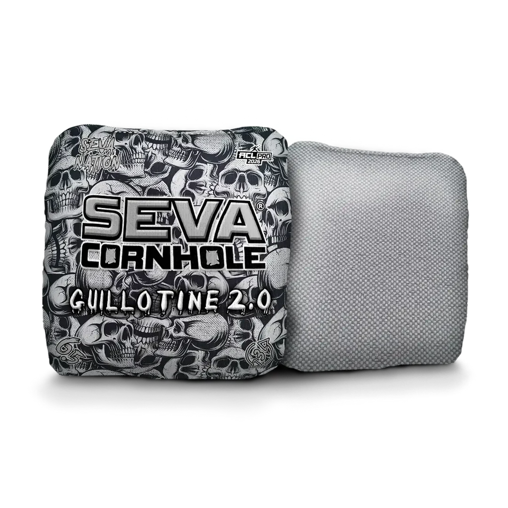Guillotine 2.0 - Skulls - Set of 4 Cornhole Bags