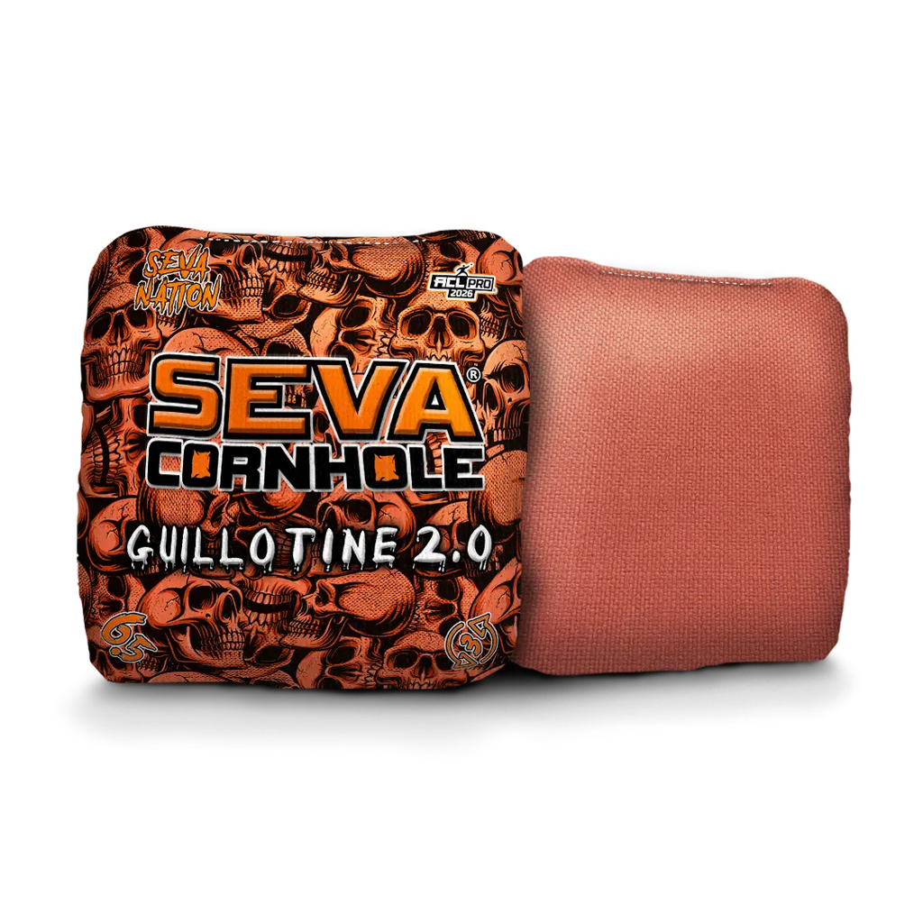 Guillotine 2.0 - Skulls - Set of 4 Cornhole Bags