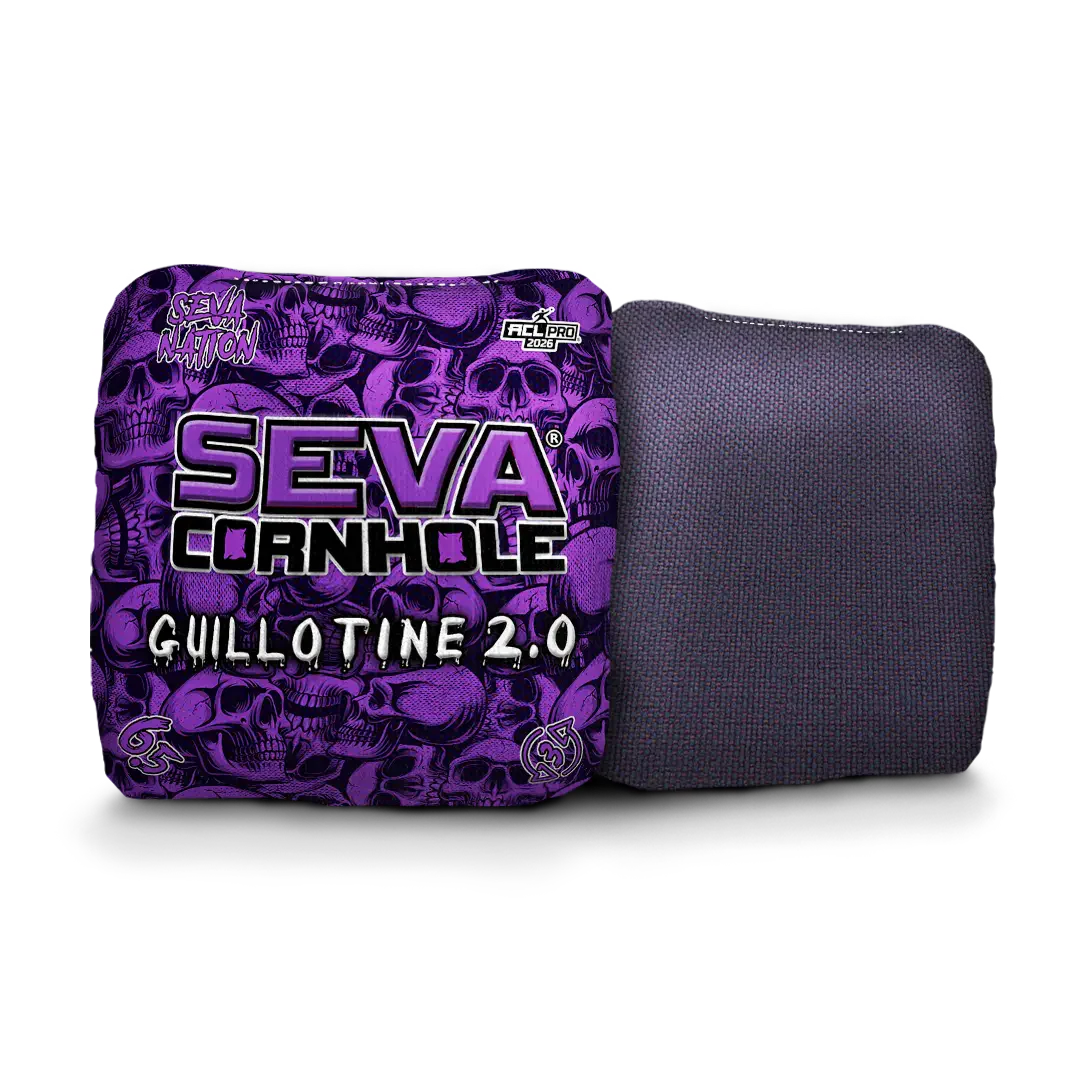 Guillotine 2.0 - Skulls - Set of 4 Cornhole Bags