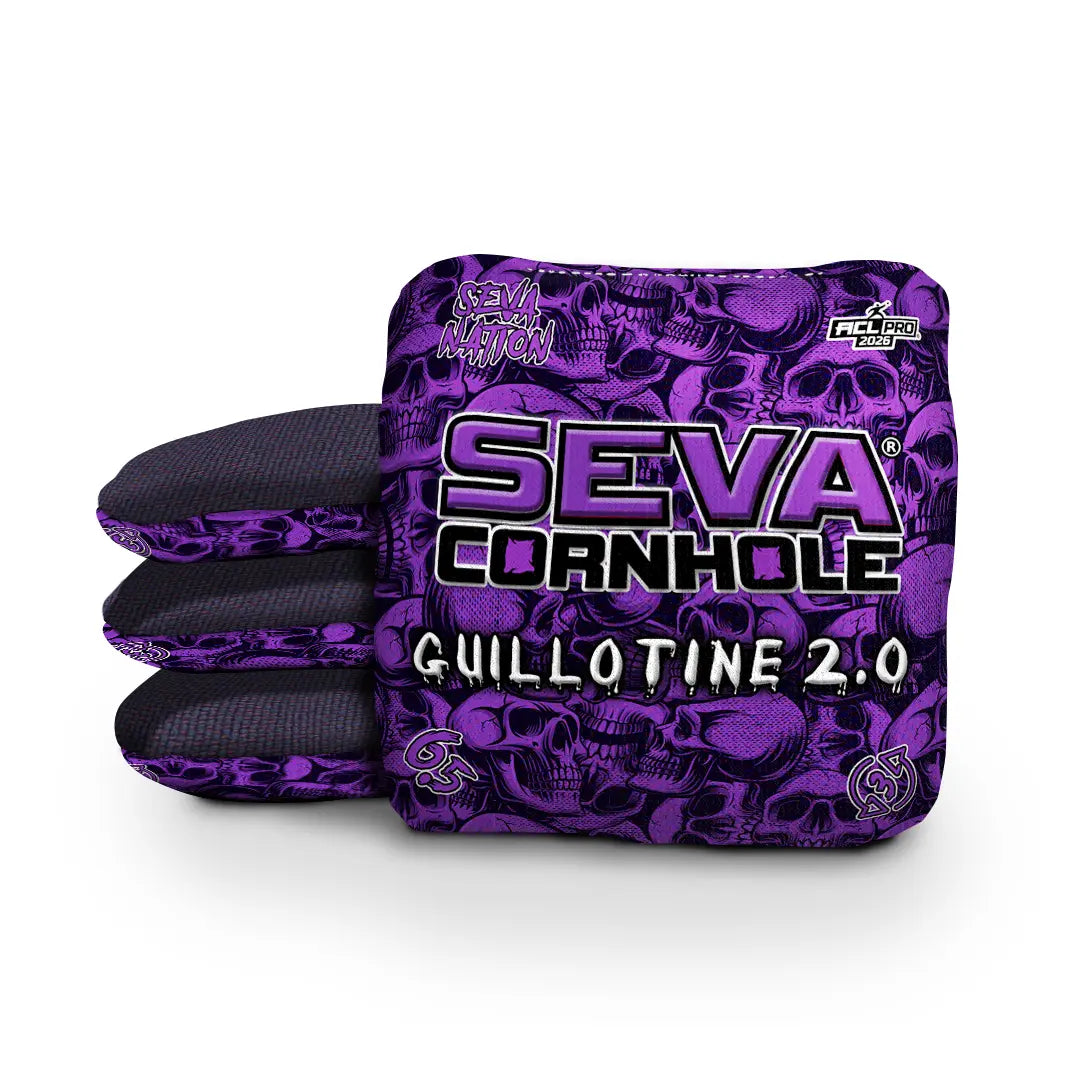 Guillotine 2.0 - Skulls - Set of 4 Cornhole Bags
