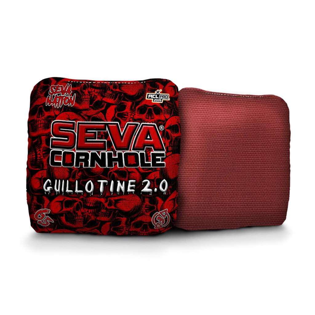 Guillotine 2.0 - Skulls - Set of 4 Cornhole Bags