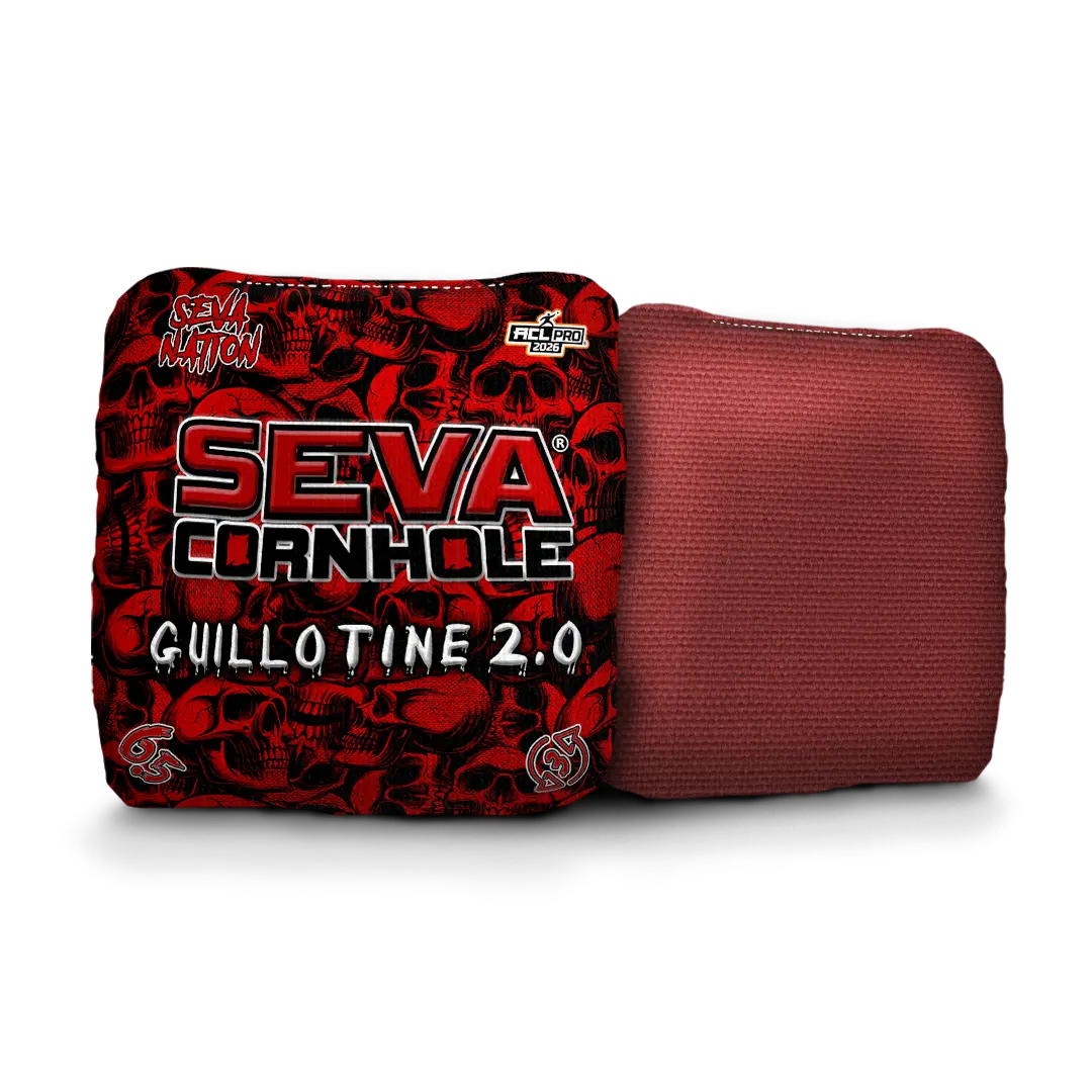 Guillotine 2.0 - Skulls - Set of 4 Cornhole Bags