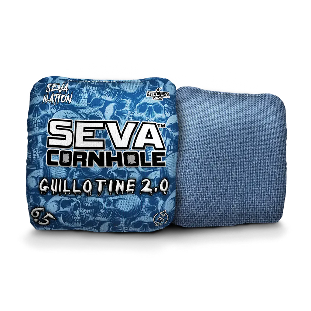 Guillotine 2.0 - Skulls - Set of 4 Cornhole Bags