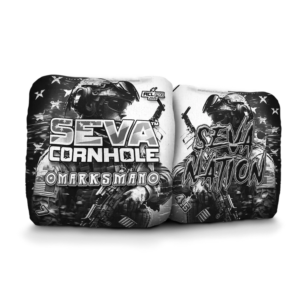 Marksman - Soldier - Set of 4 Cornhole Bags