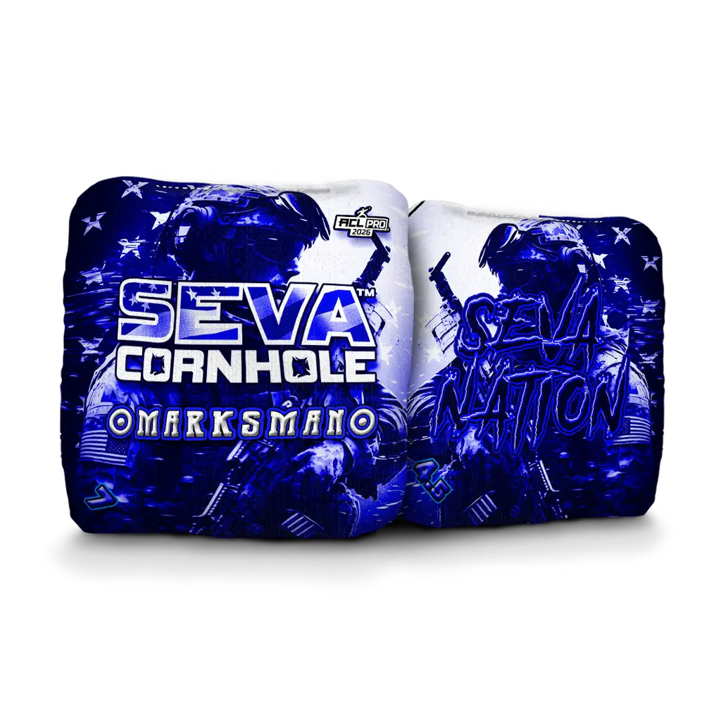 Marksman - Soldier - Set of 4 Cornhole Bags