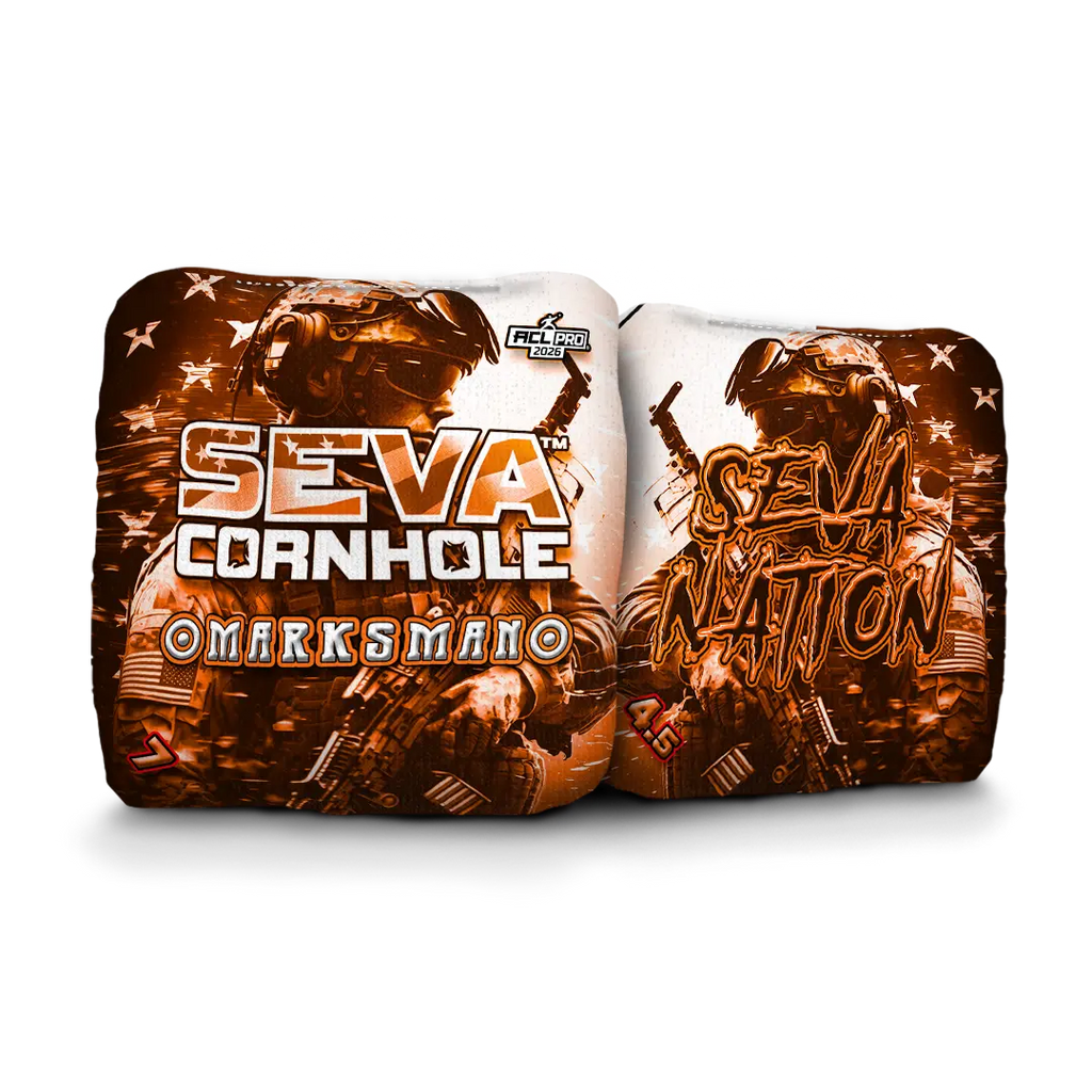 Marksman - Soldier - Set of 4 Cornhole Bags