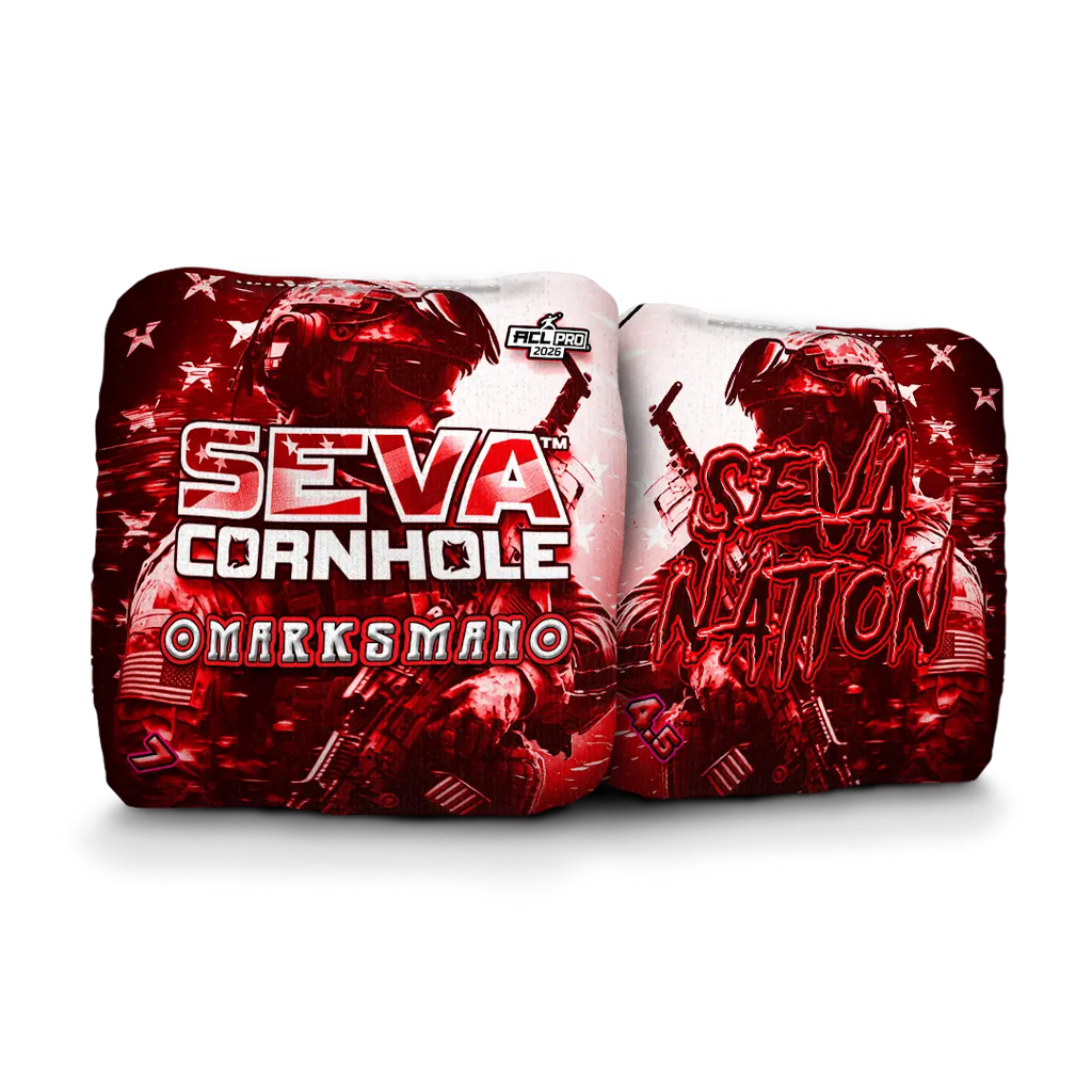 Marksman - Soldier - Set of 4 Cornhole Bags