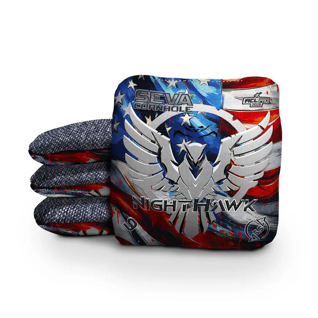 NightHawk Emblem Edition - Set of 4 Cornhole bags