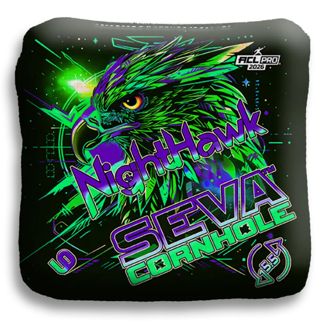 NightHawk - Retro - Set of 4 Cornhole bags