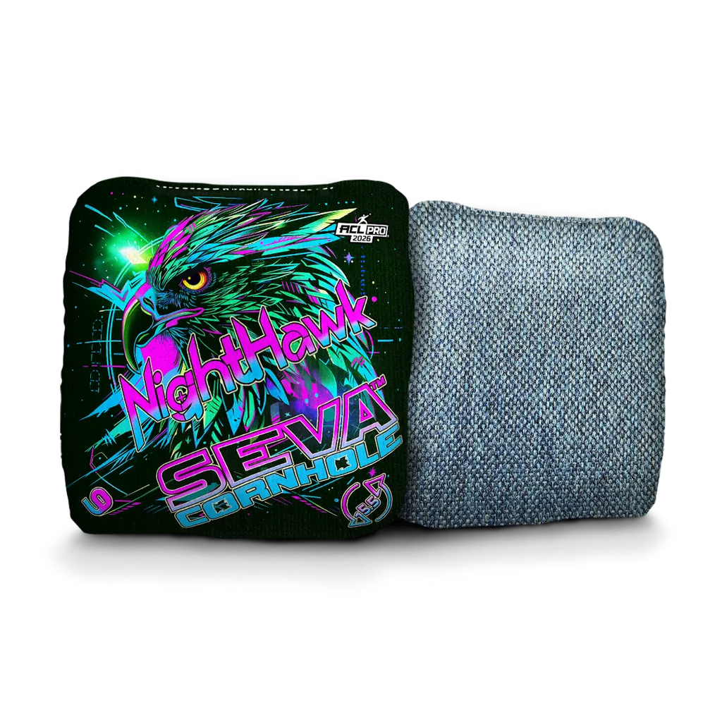 NightHawk - Retro - Set of 4 Cornhole bags