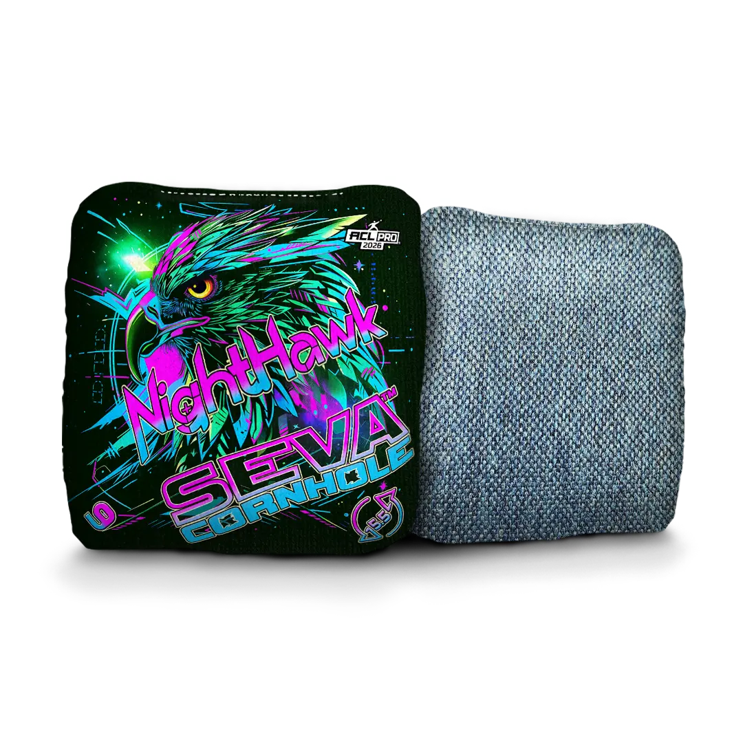 NightHawk - Retro - Set of 4 Cornhole bags