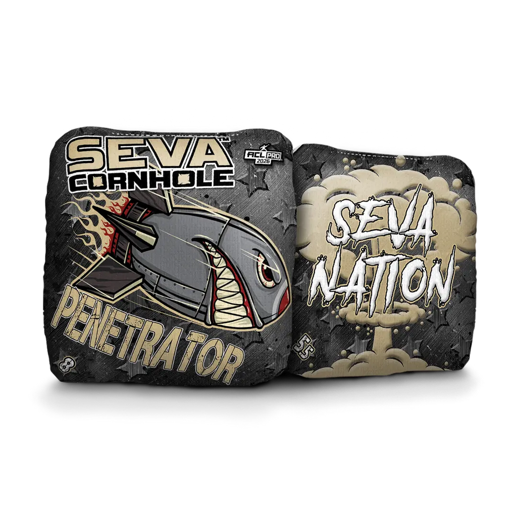 Penetrator - Bomb - Set of 4 Cornhole Bags
