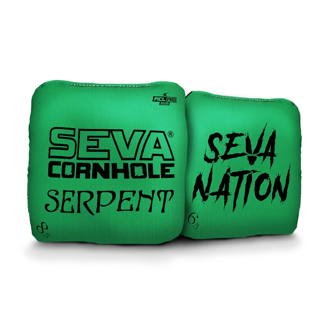 Serpent - Broadcast Approved Edition - Set of 4 Cornhole bags