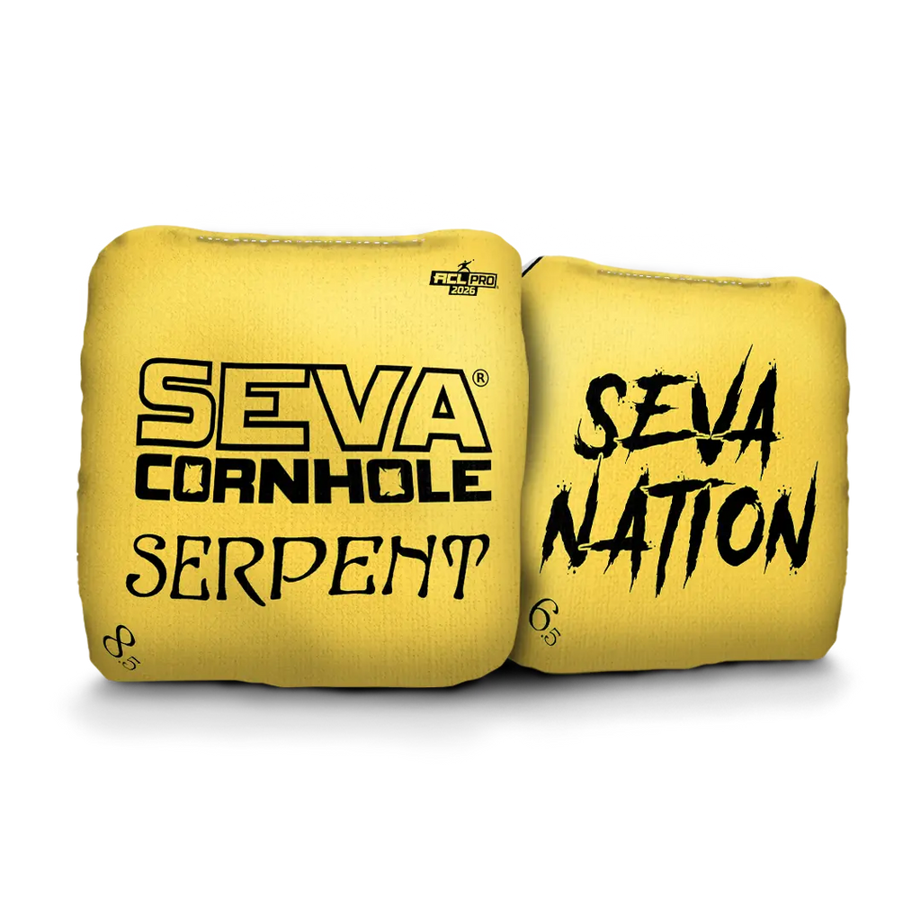 Serpent - Broadcast Approved Edition - Set of 4 Cornhole bags