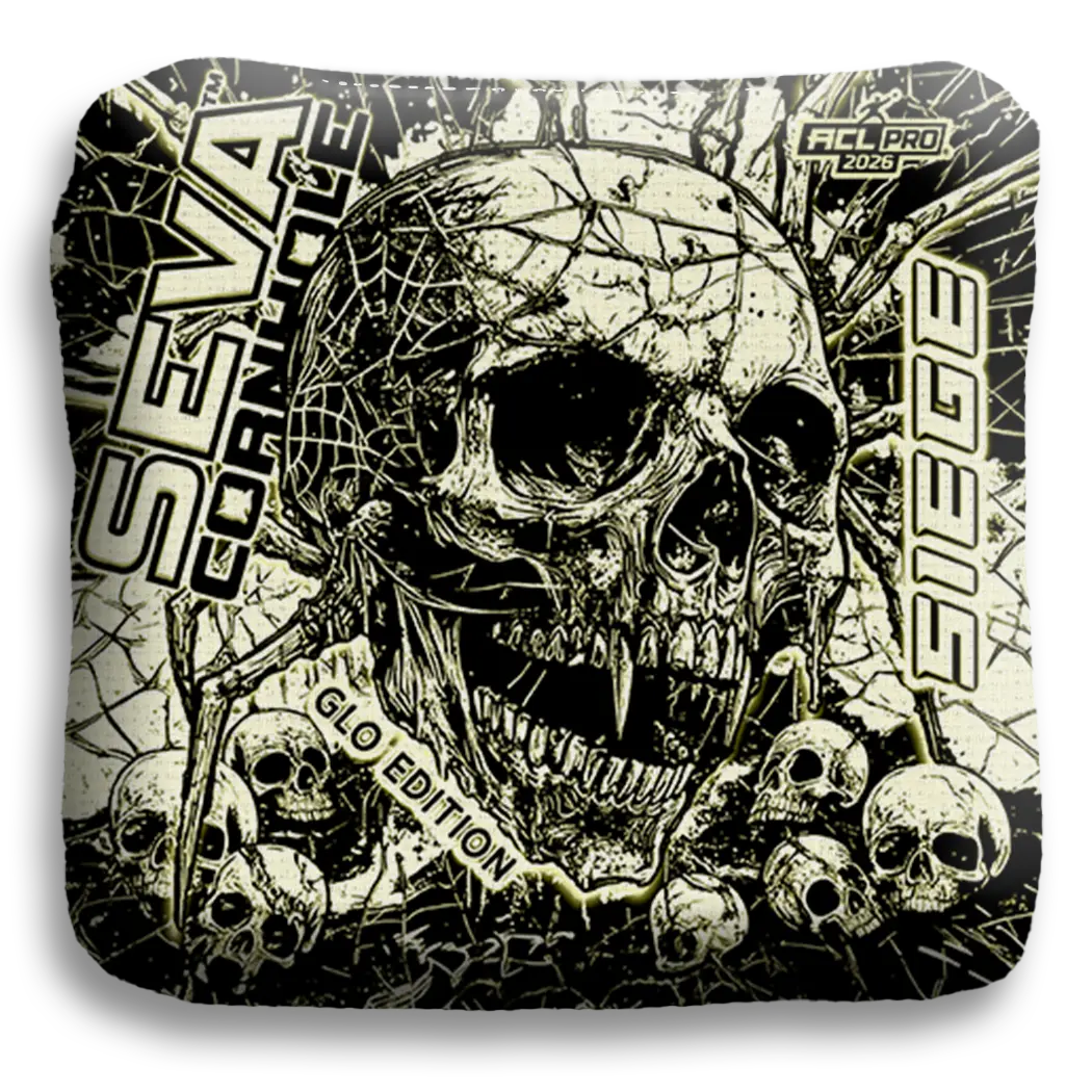 Halloween Special GLO Edition - Set of 4 Cornhole bags