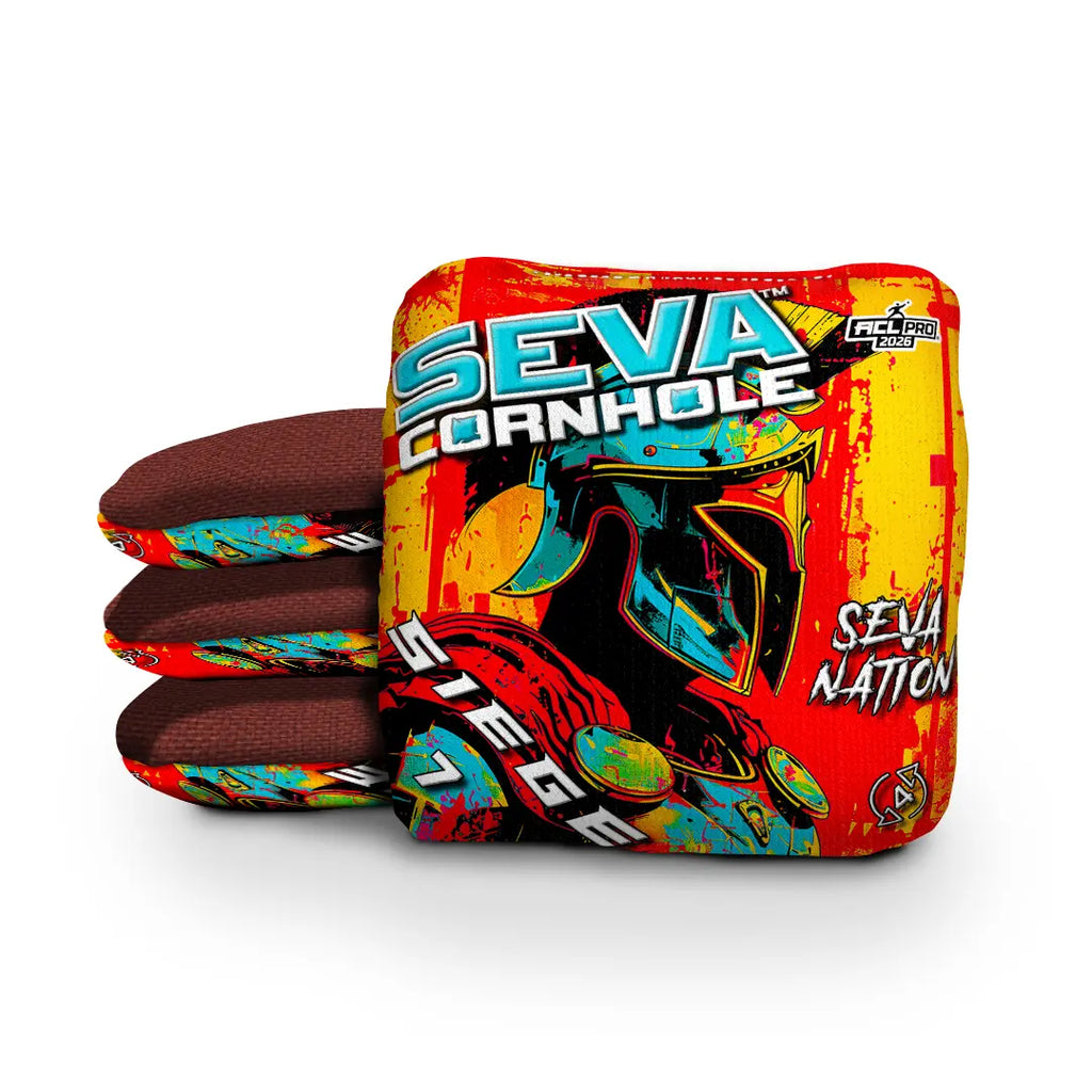 Siege - Warrior - Set of 4 Cornhole Bags