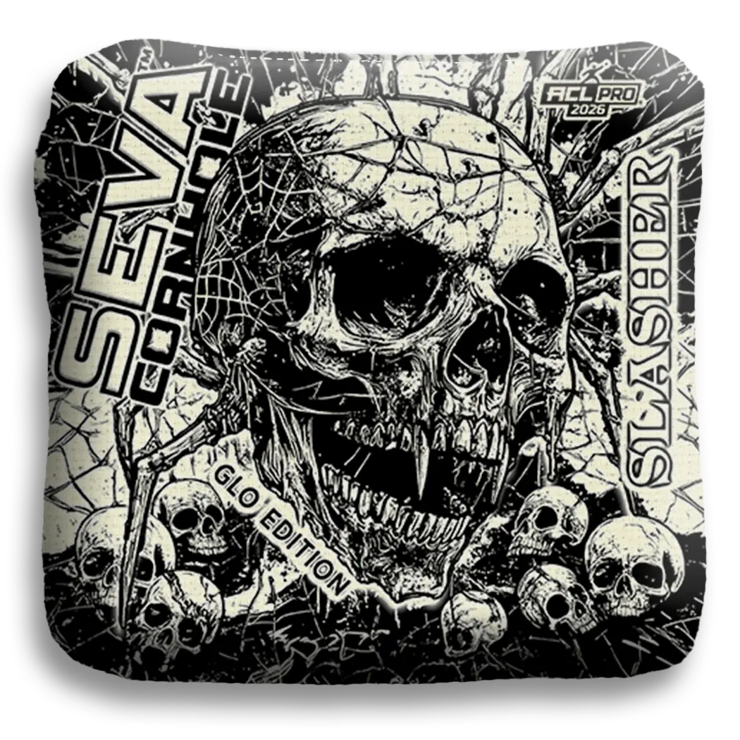 Halloween Special GLO Edition - Set of 4 Cornhole bags