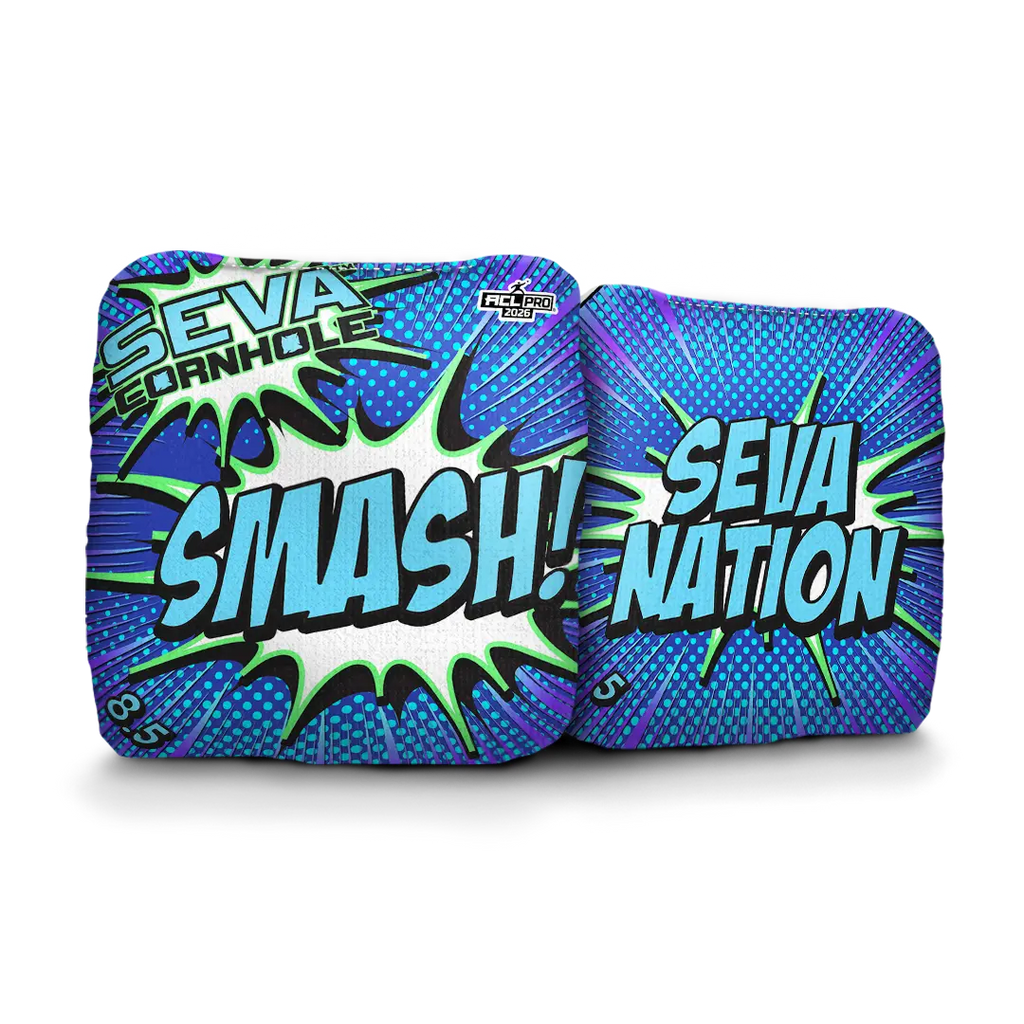 Smash - Comic - Set of 4 Cornhole Bags