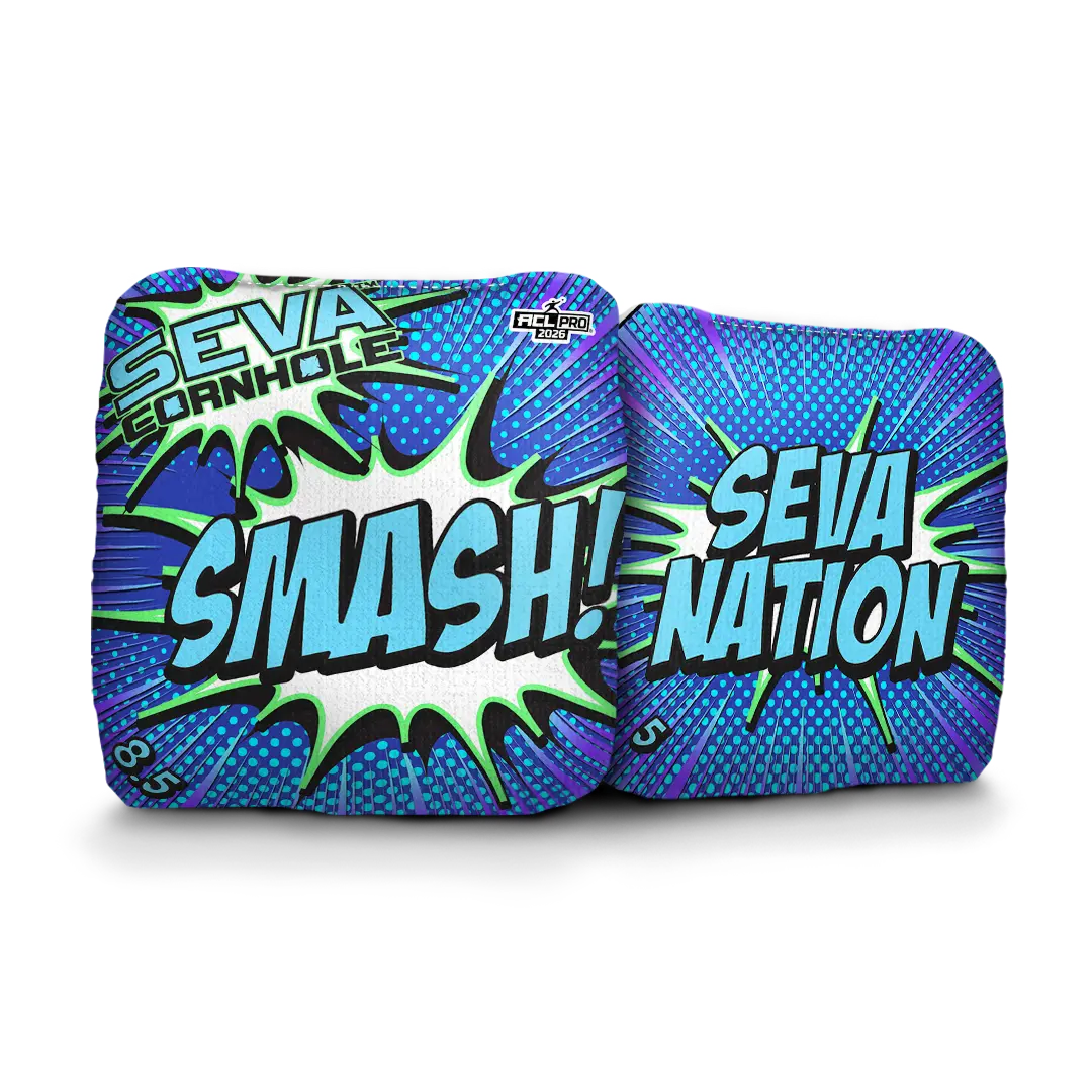 Smash - Comic - Set of 4 Cornhole Bags