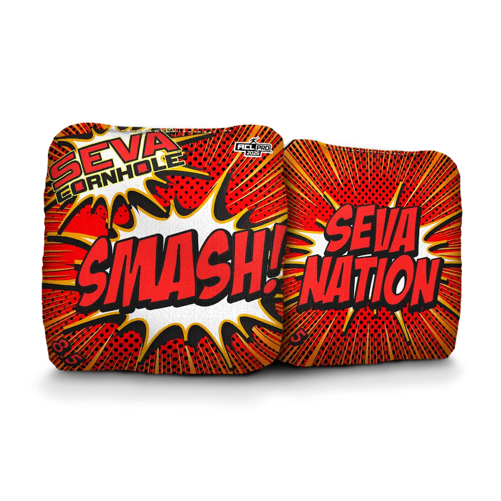 Smash - Comic - Set of 4 Cornhole Bags