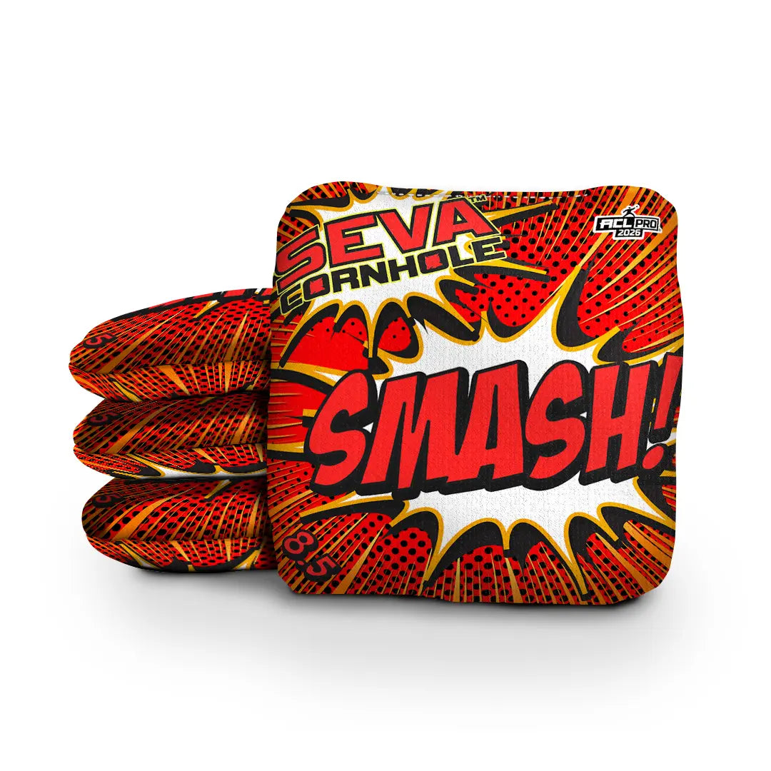 Smash - Comic - Set of 4 Cornhole Bags