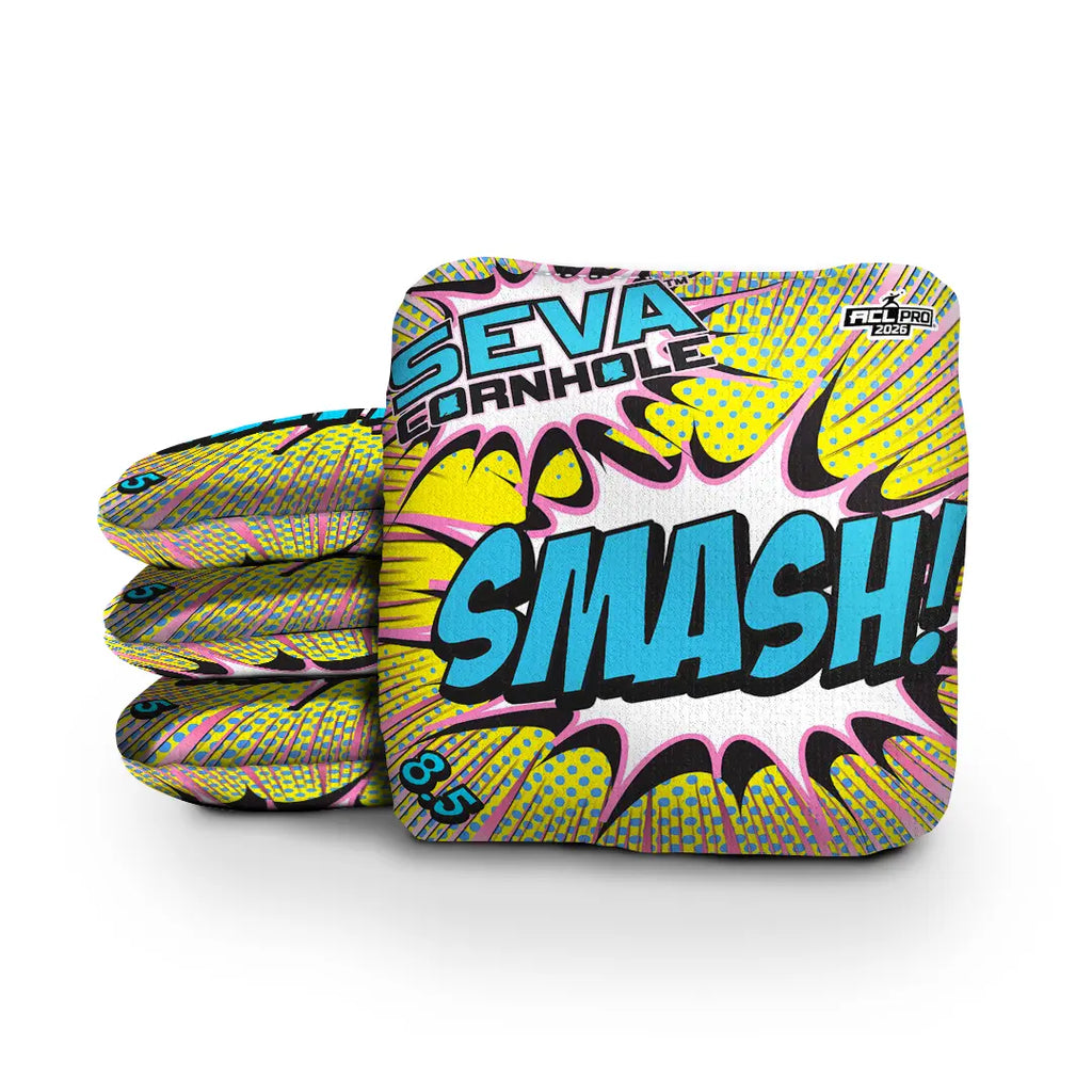 Smash - Comic - Set of 4 Cornhole Bags