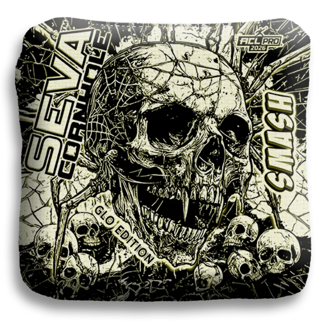 Halloween Special GLO Edition - Set of 4 Cornhole bags