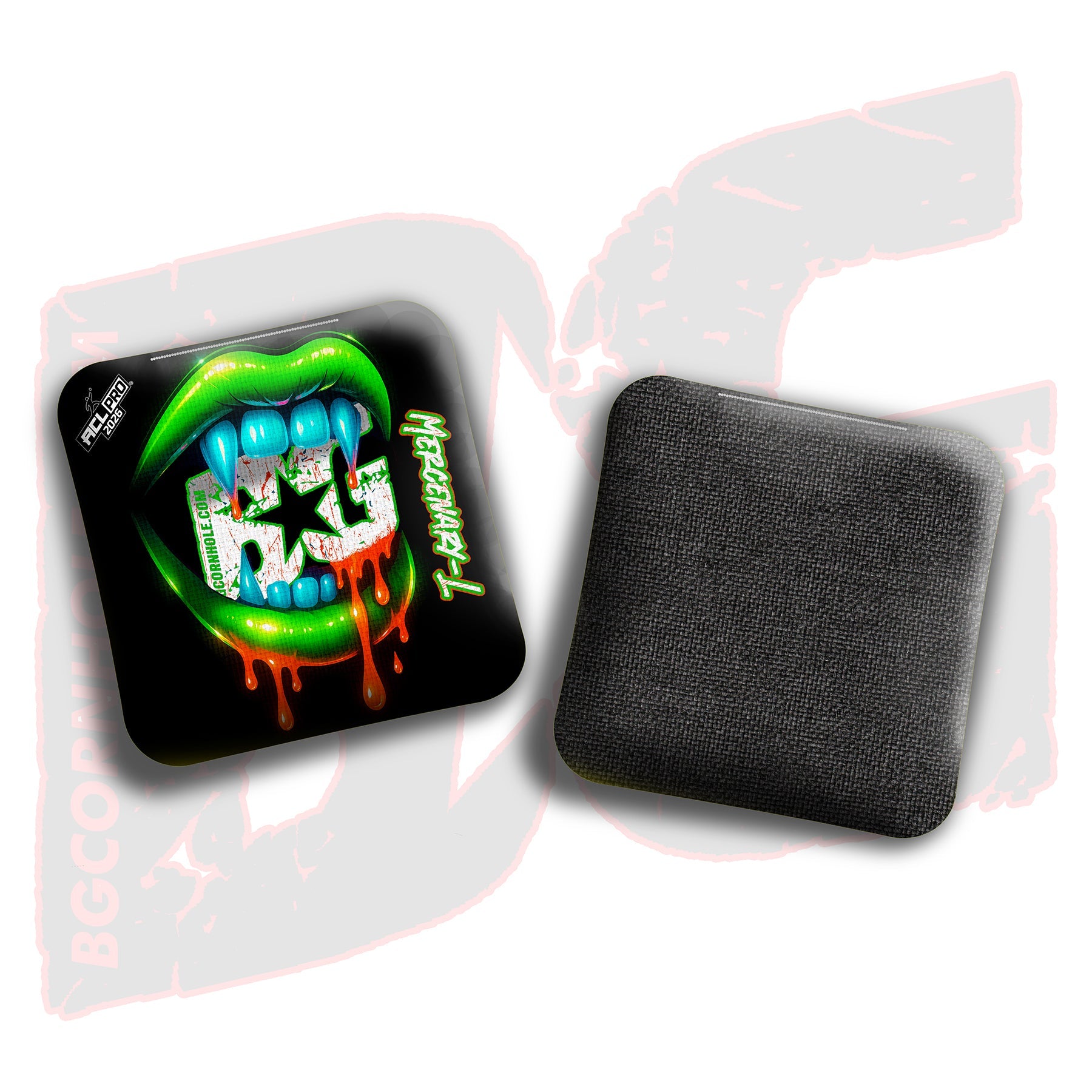 2026 BG Multiple Bag Models "Lethal Lips" - ACL Pro Stamped Cornhole Bags - SET OF 4 BAGS