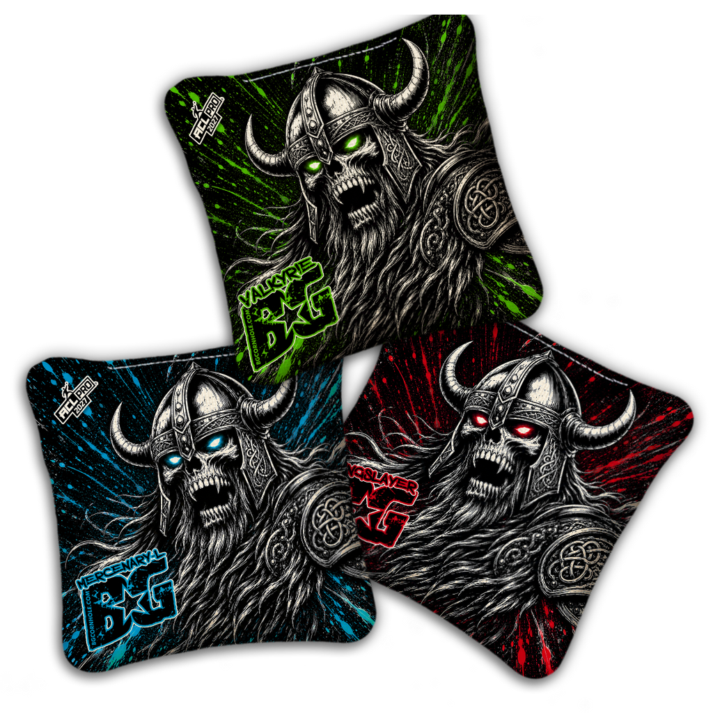 2027 ACL - BG Multiple Bag Models "DEATHLESS" - Pro Stamped Cornhole Bags - SET OF 4 BAGS