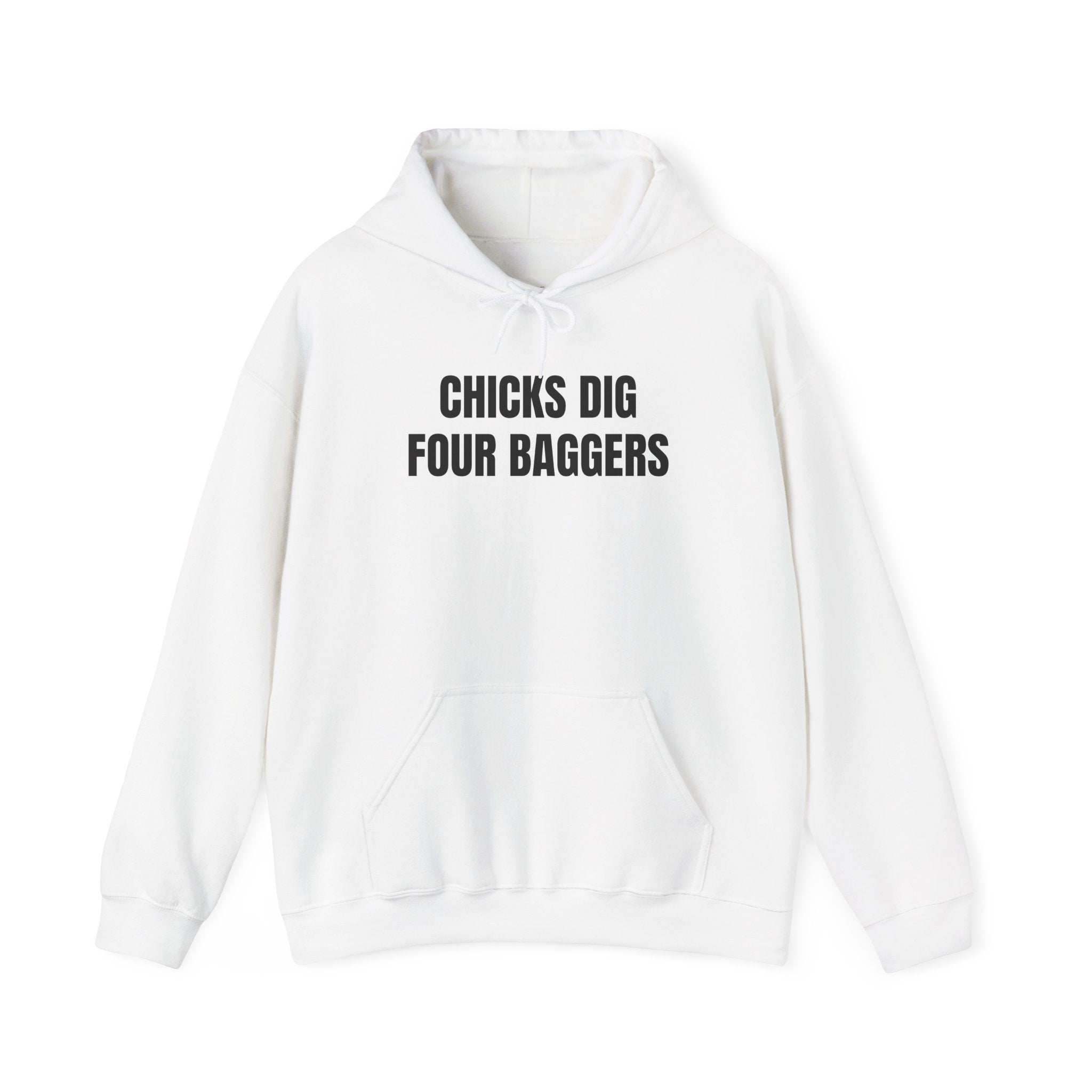 Hot Chicks Dig Four Baggers Hoodie