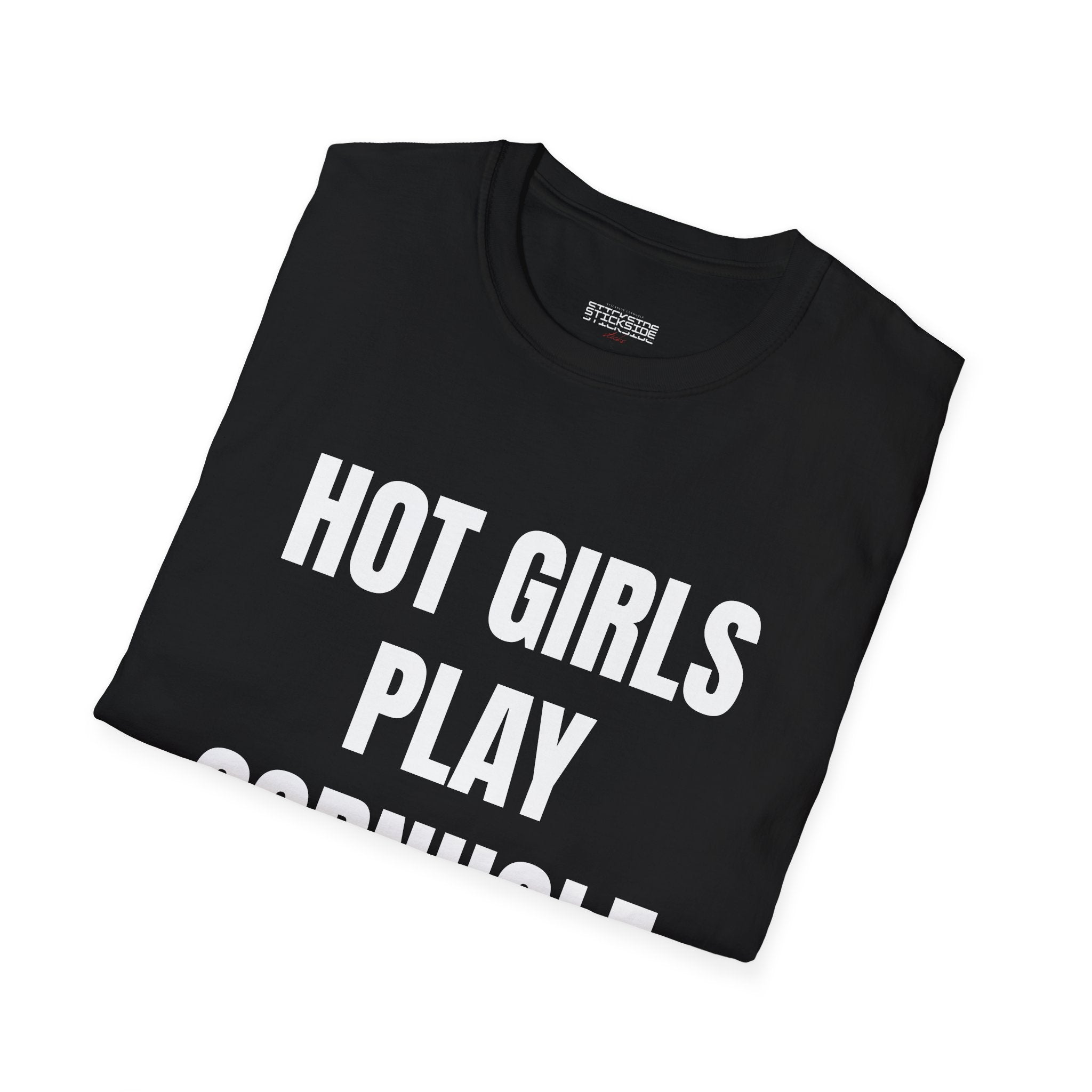 Hot Girls Play Cornhole Tee