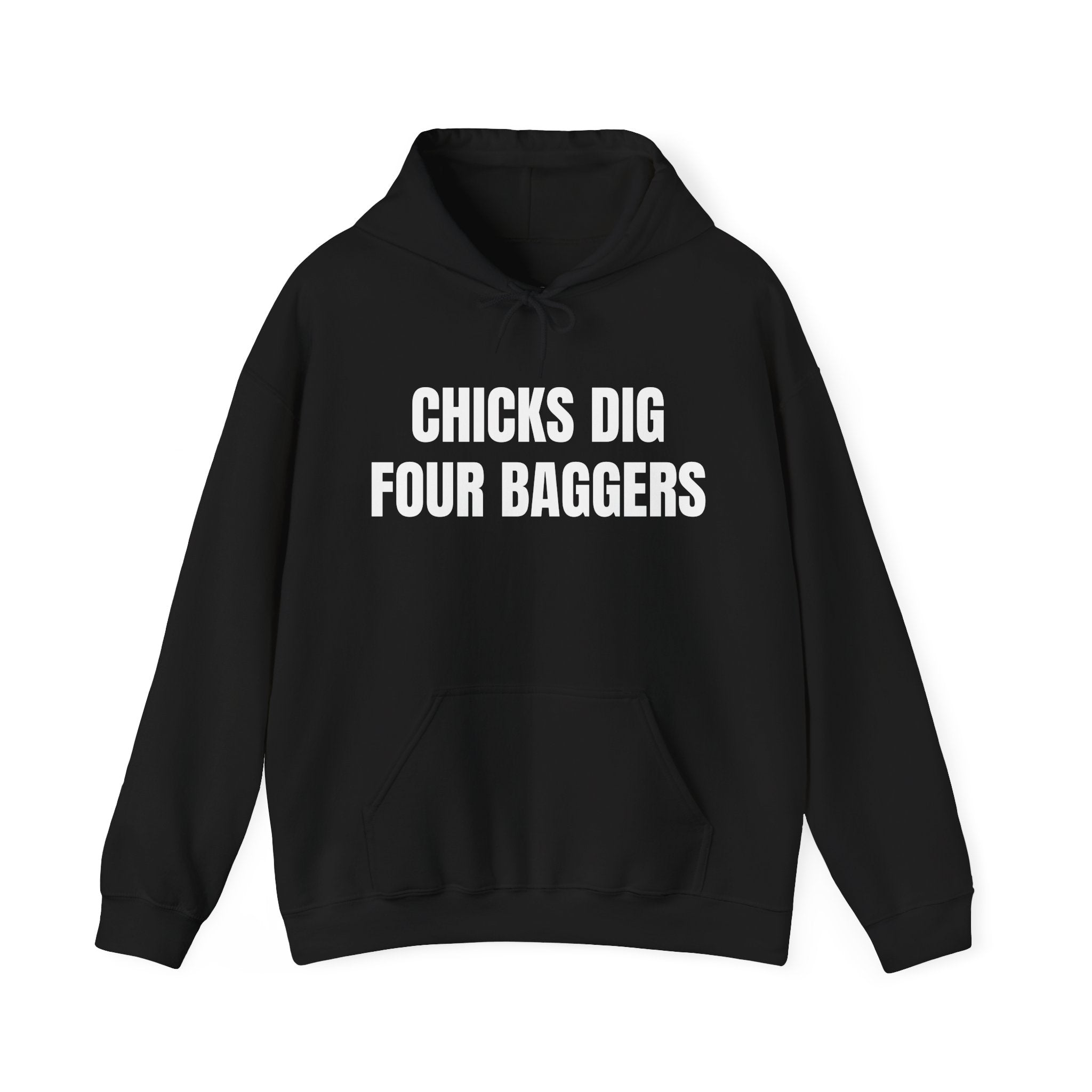 Hot Chicks Dig Four Baggers Hoodie