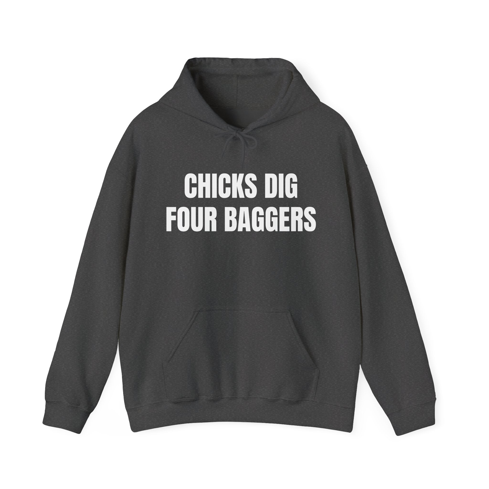 Hot Chicks Dig Four Baggers Hoodie