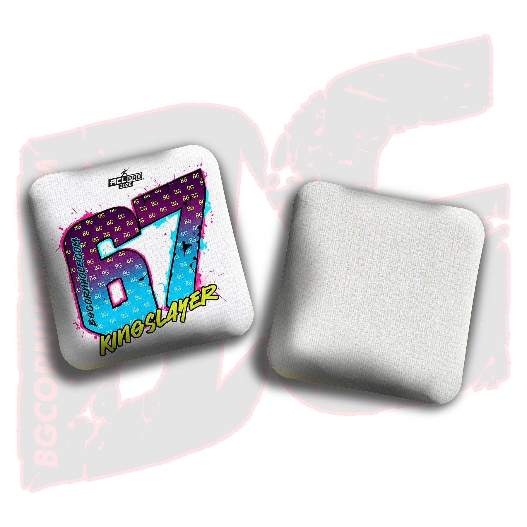 2026 BG Multiple Bag Models"67" - ACL Pro Stamped Cornhole Bags - SET OF 4 BAGS