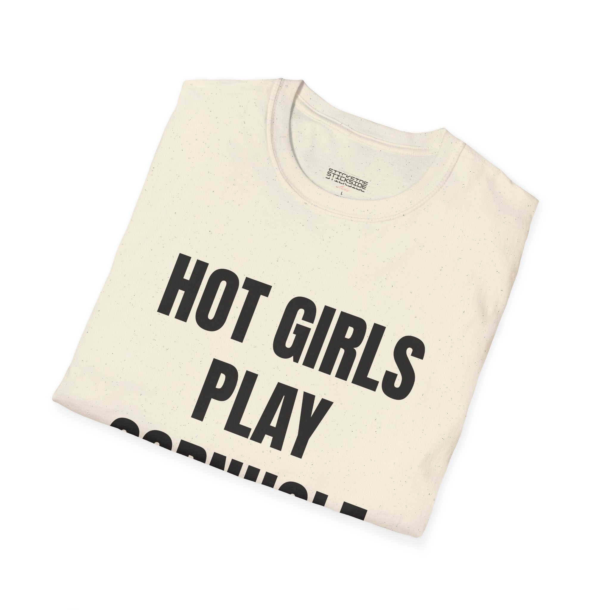 Hot Girls Play Cornhole Tee