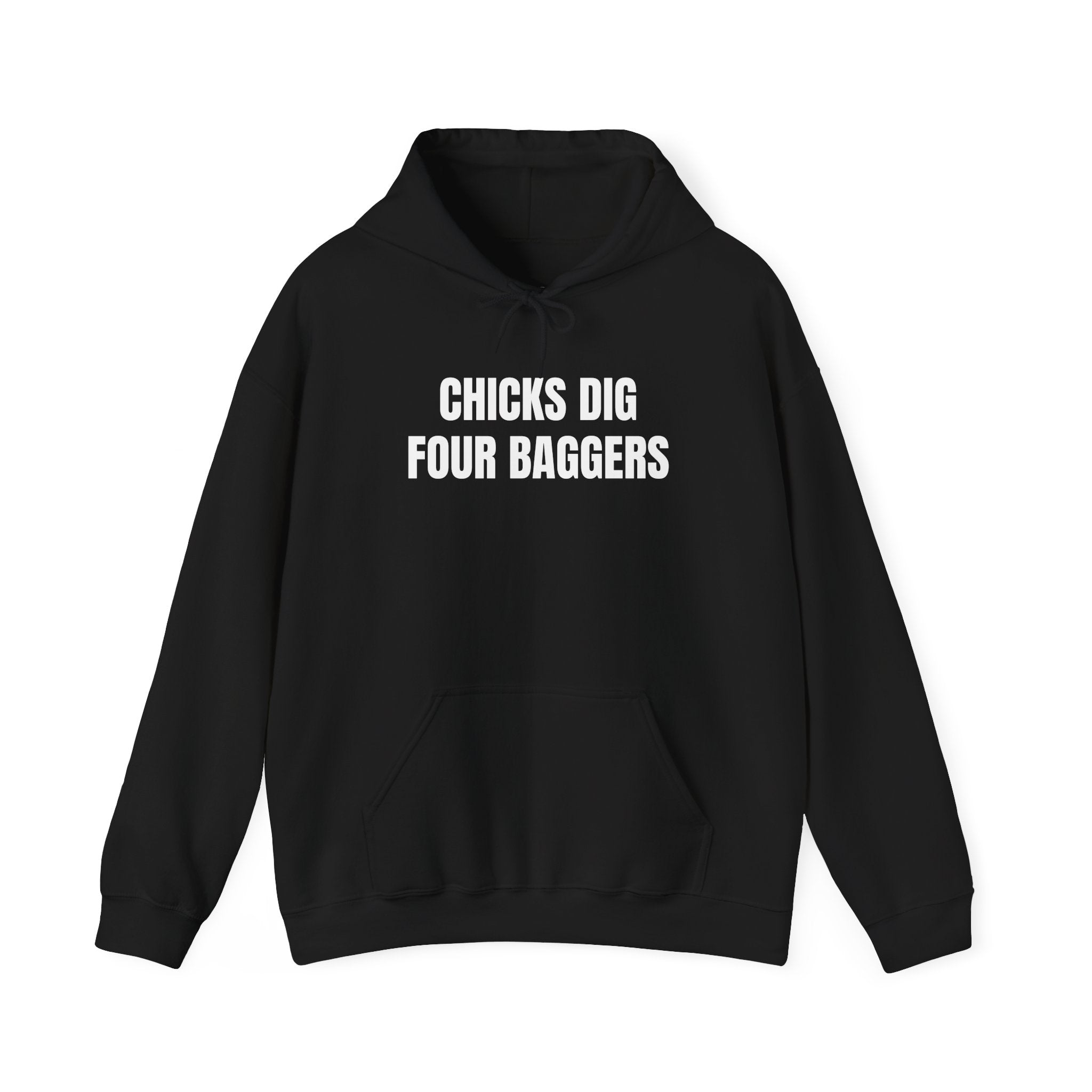 Hot Chicks Dig Four Baggers Hoodie