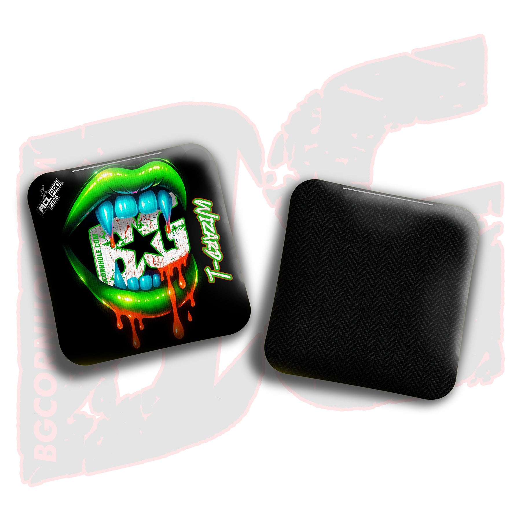 2026 BG Multiple Bag Models "Lethal Lips" - ACL Pro Stamped Cornhole Bags - SET OF 4 BAGS