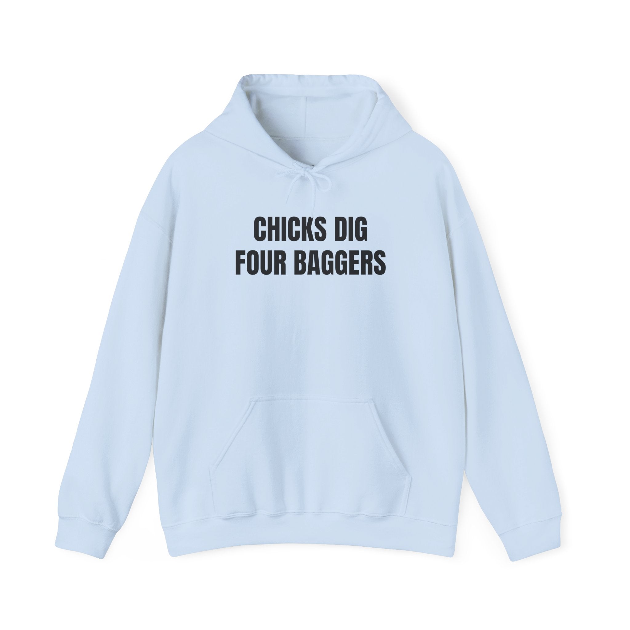 Hot Chicks Dig Four Baggers Hoodie
