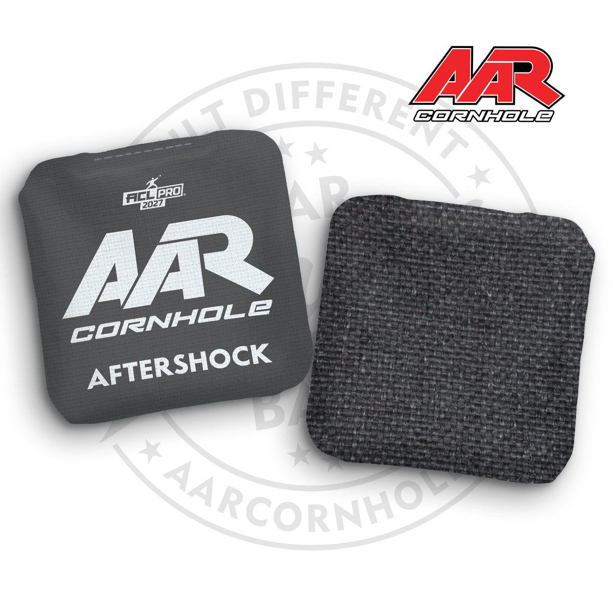 2027 AAR Aftershock Cornhole Bags - Broadcast Edition - ACL Pro Stamped - SET OF 4