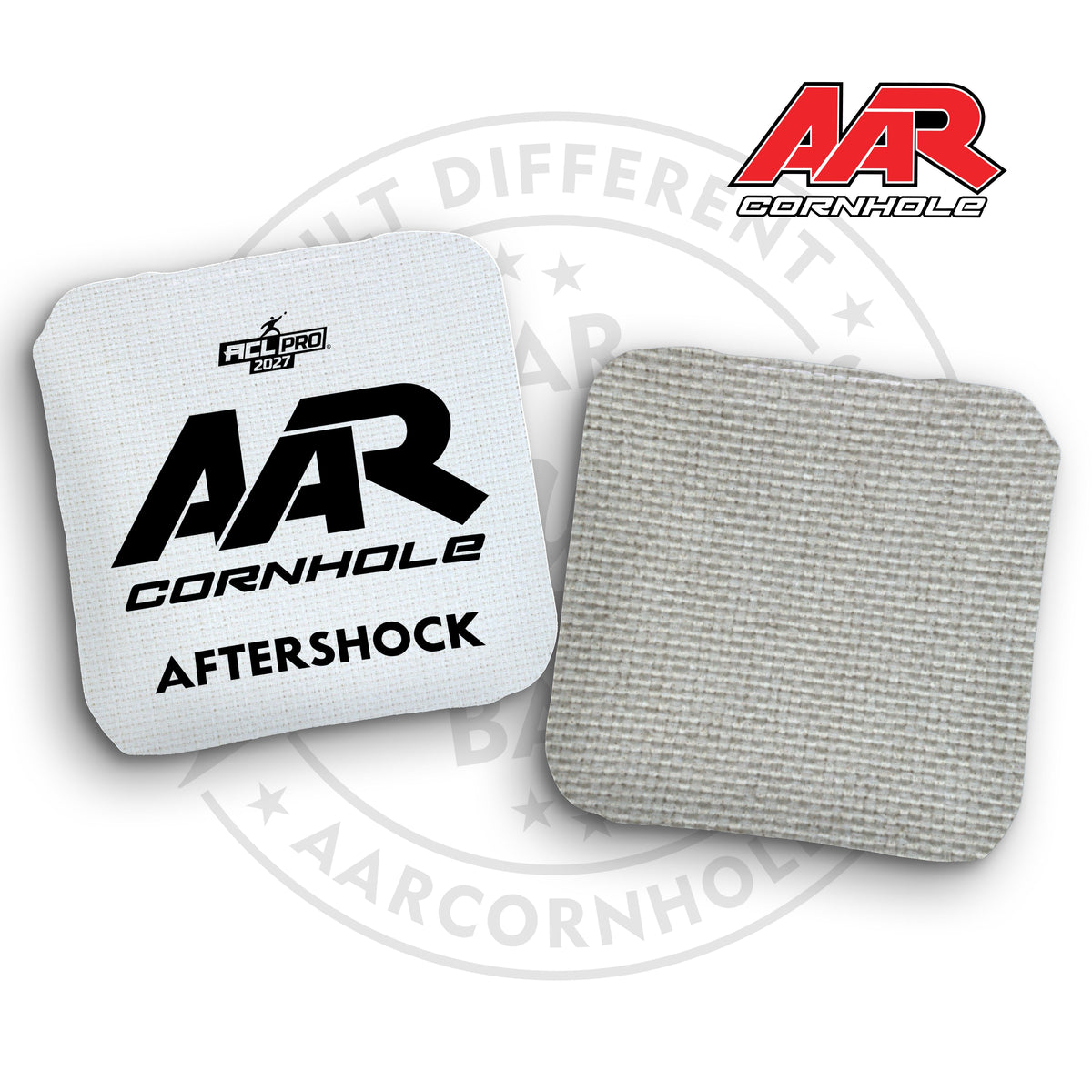 2027 AAR Aftershock Cornhole Bags - Broadcast Edition - ACL Pro Stamped - SET OF 4