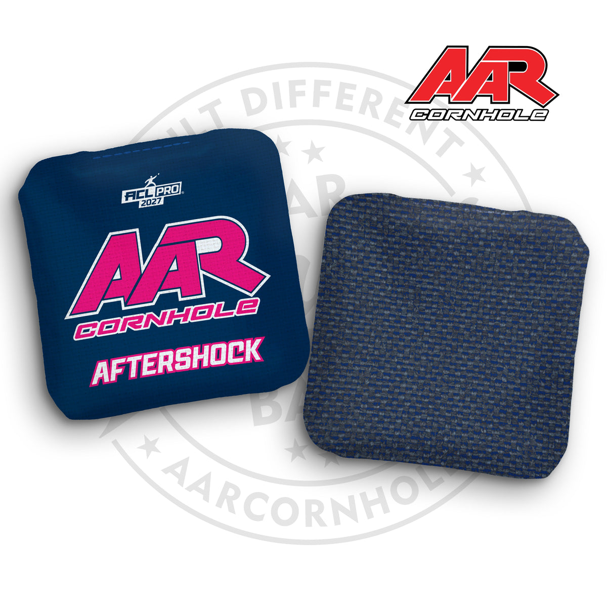 2027 AAR Aftershock Cornhole Bags - Solid Edition - ACL Pro Stamped - SET OF 4